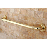 Milano 24-Inch x 1-1/4-Inch O.D. Brass Decorative Grab Bar