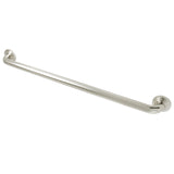 Milano 30-Inch x 1-1/4-Inch O.D. Brass Decorative Grab Bar