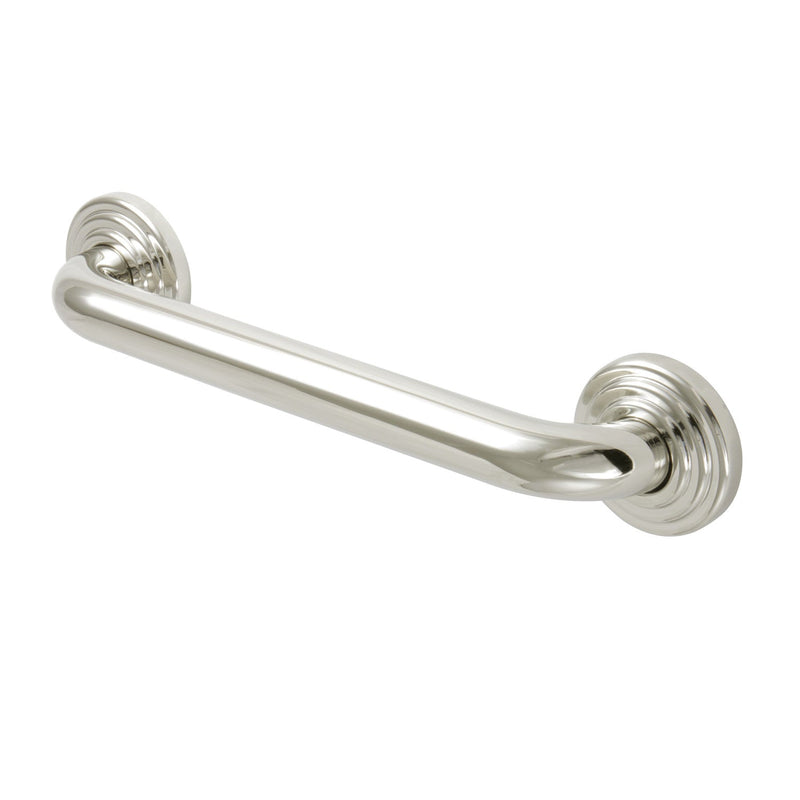 Restoration 12-Inch x 1-1/4-Inch O.D. Brass Decorative Grab Bar
