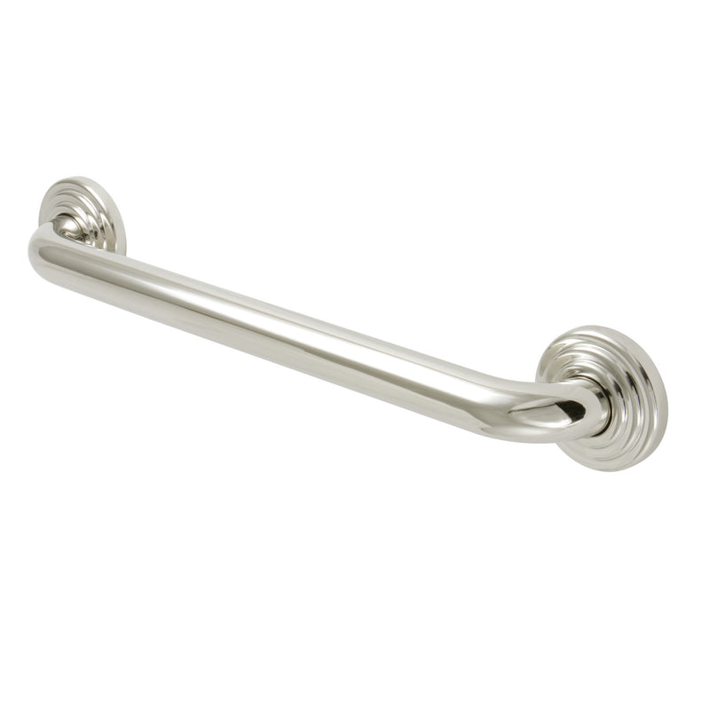 Restoration 16-Inch x 1-1/4-Inch O.D. Brass Decorative Grab Bar