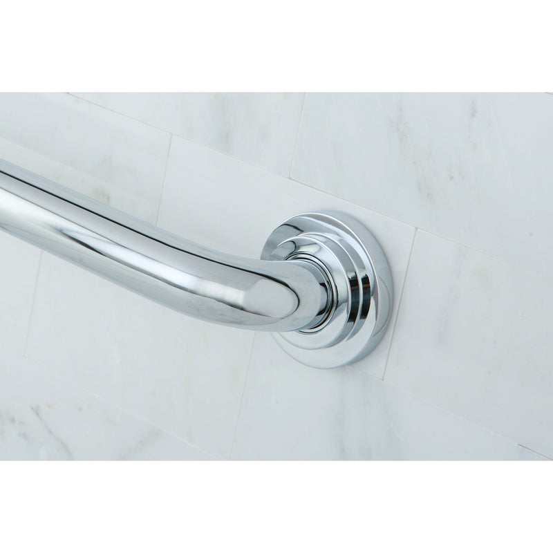 Manhattan 24-Inch x 1-1/4-Inch O.D. Brass Decorative Grab Bar