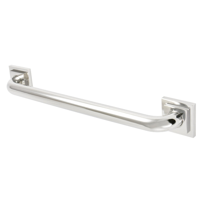 Claremont 18-Inch x 1-1/4-Inch O.D. Brass Decorative Grab Bar