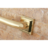 Claremont 24-Inch x 1-1/4-Inch O.D. Brass Decorative Grab Bar