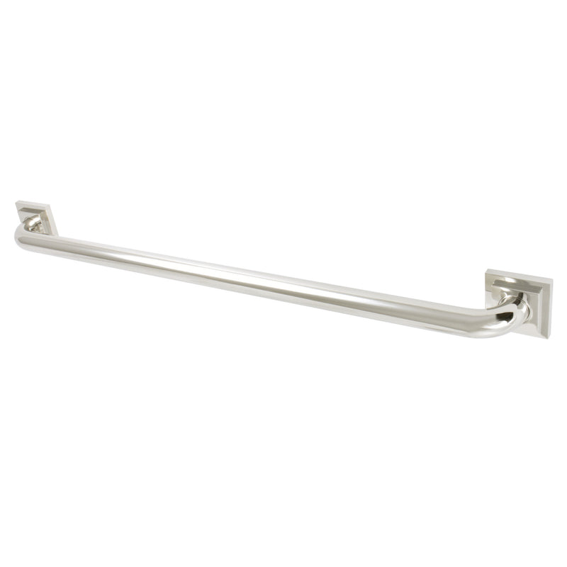 Claremont 30-Inch x 1-1/4-Inch O.D. Brass Decorative Grab Bar