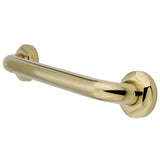 Metropolitan 12-Inch x 1-1/4-Inch O.D. Brass Decorative Grab Bar