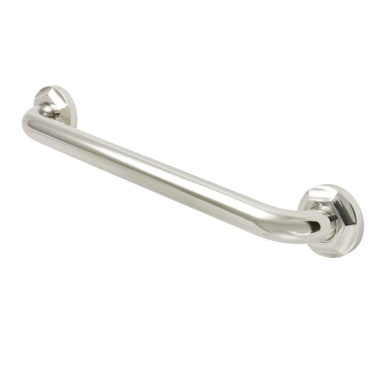 Metropolitan 16-Inch x 1-1/4-Inch O.D. Brass Decorative Grab Bar