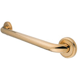 Laurel 16-Inch x 1-1/4-Inch O.D. Brass Decorative Grab Bar