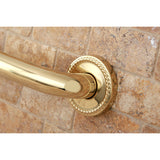 Laurel 24-Inch x 1-1/4-Inch O.D. Brass Decorative Grab Bar