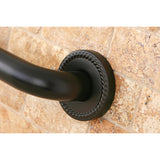 Laurel 24-Inch x 1-1/4-Inch O.D. Brass Decorative Grab Bar