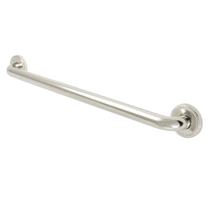 Laurel 24-Inch x 1-1/4-Inch O.D. Brass Decorative Grab Bar