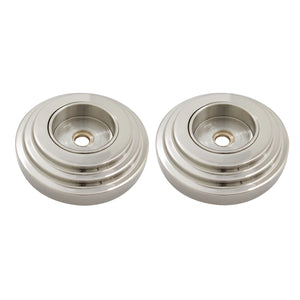 Milano 1-1/4-Inch Brass Grab Bar Flange (1 Pair)
