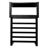 Markus 28-Inch x 18-Inch Stainless Steel Wall Mount Towel Rack with Shelf