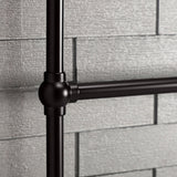 Maximilien 24-Inch x 32-Inch Brass Wall Mount 3-Tier Towel Rack