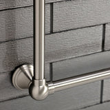 Maximilien 24-Inch x 32-Inch Brass Wall Mount 3-Tier Towel Rack