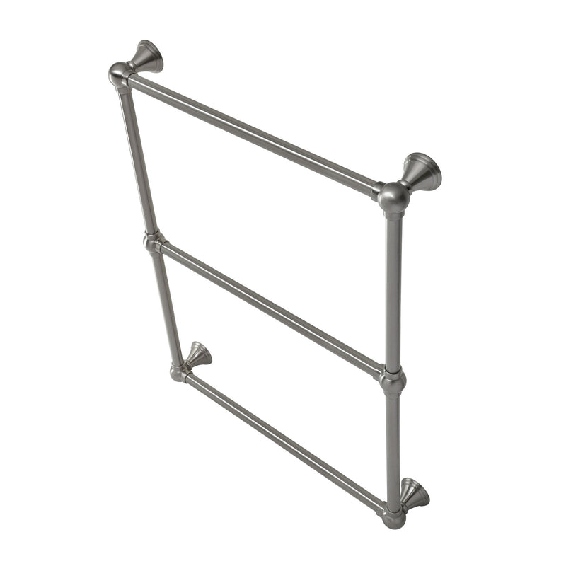 Maximilien 24-Inch x 32-Inch Brass Wall Mount 3-Tier Towel Rack