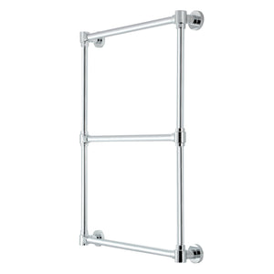 Gallant 24-Inch x 32-Inch Brass Wall Mount 3-Tier Towel Rack