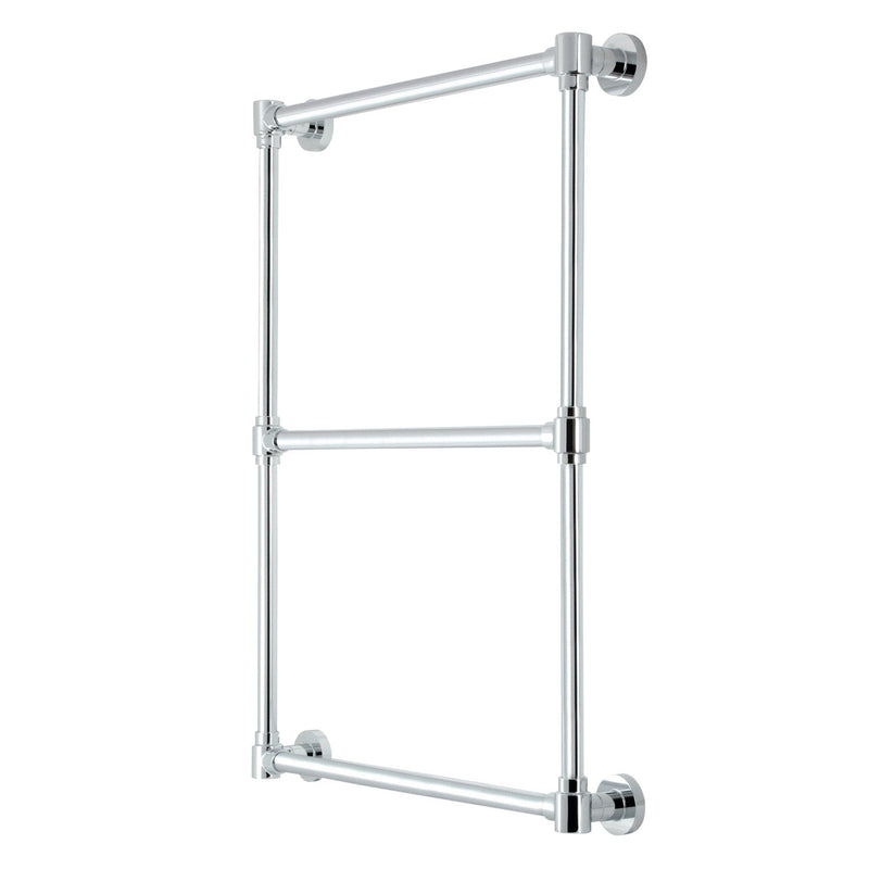 Gallant 24-Inch x 32-Inch Brass Wall Mount 3-Tier Towel Rack