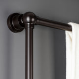 Palatine 24-Inch x 32-Inch Brass Wall Mount 3-Tier Towel Rack