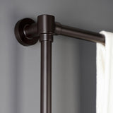 Gallant 30-Inch x 32-Inch Brass Wall Mount 3-Tier Towel Rack