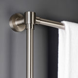 Gallant 30-Inch x 32-Inch Brass Wall Mount 3-Tier Towel Rack