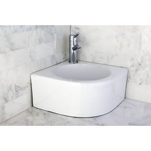 Manhattan Ceramic Corner Bathroom Sink