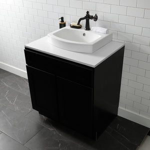 Inflectoin 20-Inch Ceramic Bathroom Sink