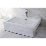 Concord Ceramic Semi-Recessed Bathroom Sink
