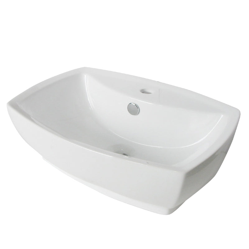 Marquis 22-Inch Ceramic Rectangular Vessel Sink
