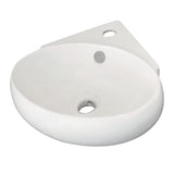 Minim Ceramic Corner Bathroom Sink