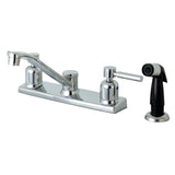 Concord Two-Handle 4-Hole Deck Mount 8