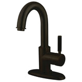 Kaiser Single-Handle 1-or-3 Hole Deck Mount Bathroom Faucet with Push Pop-Up