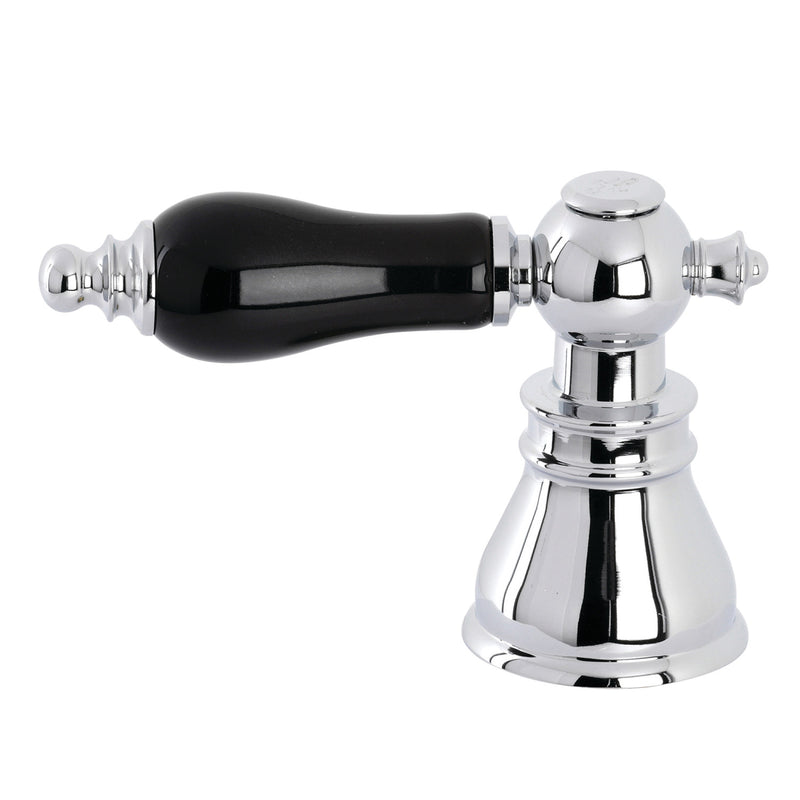 Black Porcelain Lever Handle (Hot Side)