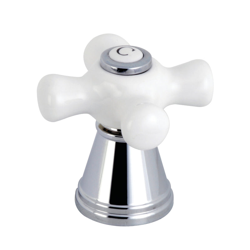 Porcelain Cross Handle (Cold Side)