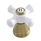 Porcelain Cross Handle (Hot Side)