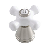 Porcelain Cross Handle (Hot Side)