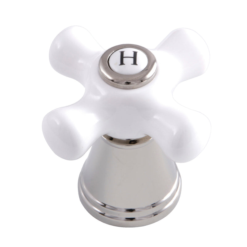 Porcelain Cross Handle (Hot Side)