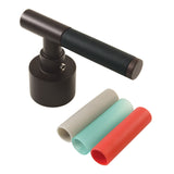 Kaiser Brass Lever Handle with Neoprene Sleeve