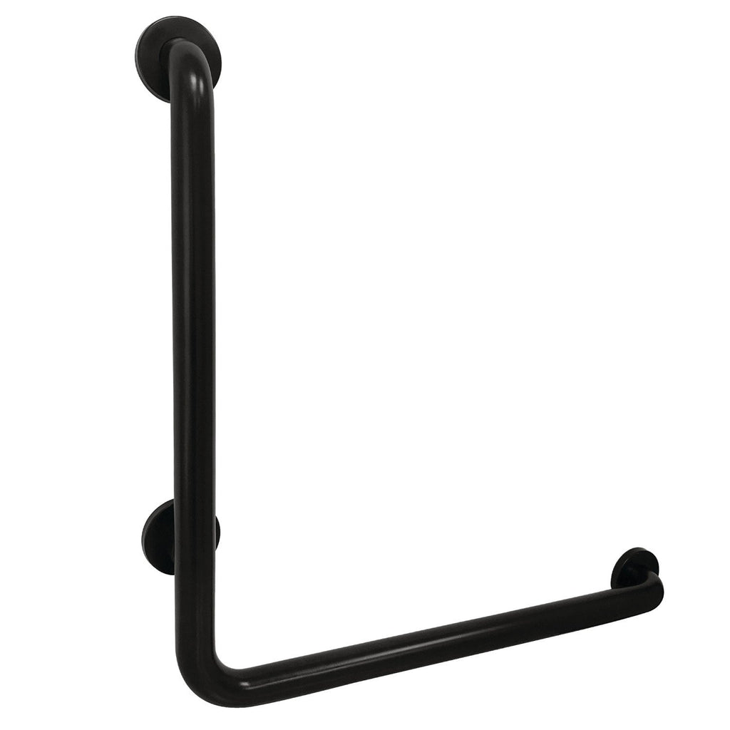 Made To Match 24-Inch X 24-Inch L-Shaped Grab Bar, 1-1/2 Inch O.D, Right Hand