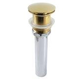 Trimscape Brass Pop Up Drain for Cast Iron Utility Sink