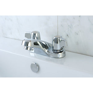 Americana Double-Handle 2-Hole Deck Mount 4-Inch Centerset Bathroom Faucet