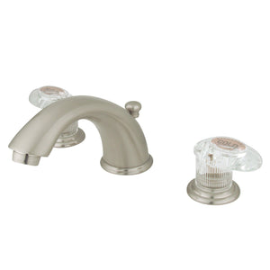 Victorian Two-Handle 3-Hole Deck Mount Widespread Bathroom Faucet with Pop-Up Drain