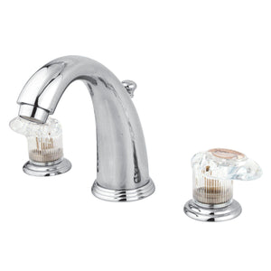 Victorian Two-Handle 3-Hole Deck Mount Widespread Bathroom Faucet with Pop-Up Drain