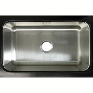 Loft 30-Inch Stainless Steel Undermount Single Bowl Kitchen Sink