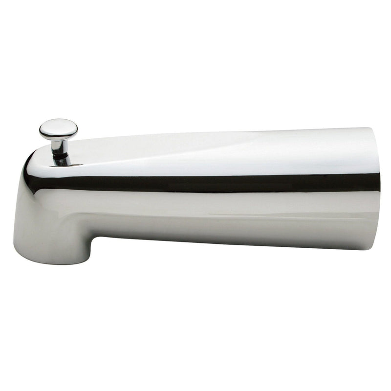 Shower Scape 7-Inch Zinc Tub Faucet Spout with Diverter