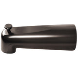 Shower Scape 7-Inch Zinc Tub Faucet Spout with Diverter