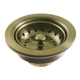 Tacoma Stainless Steel Basket Strainer with Brass Nut