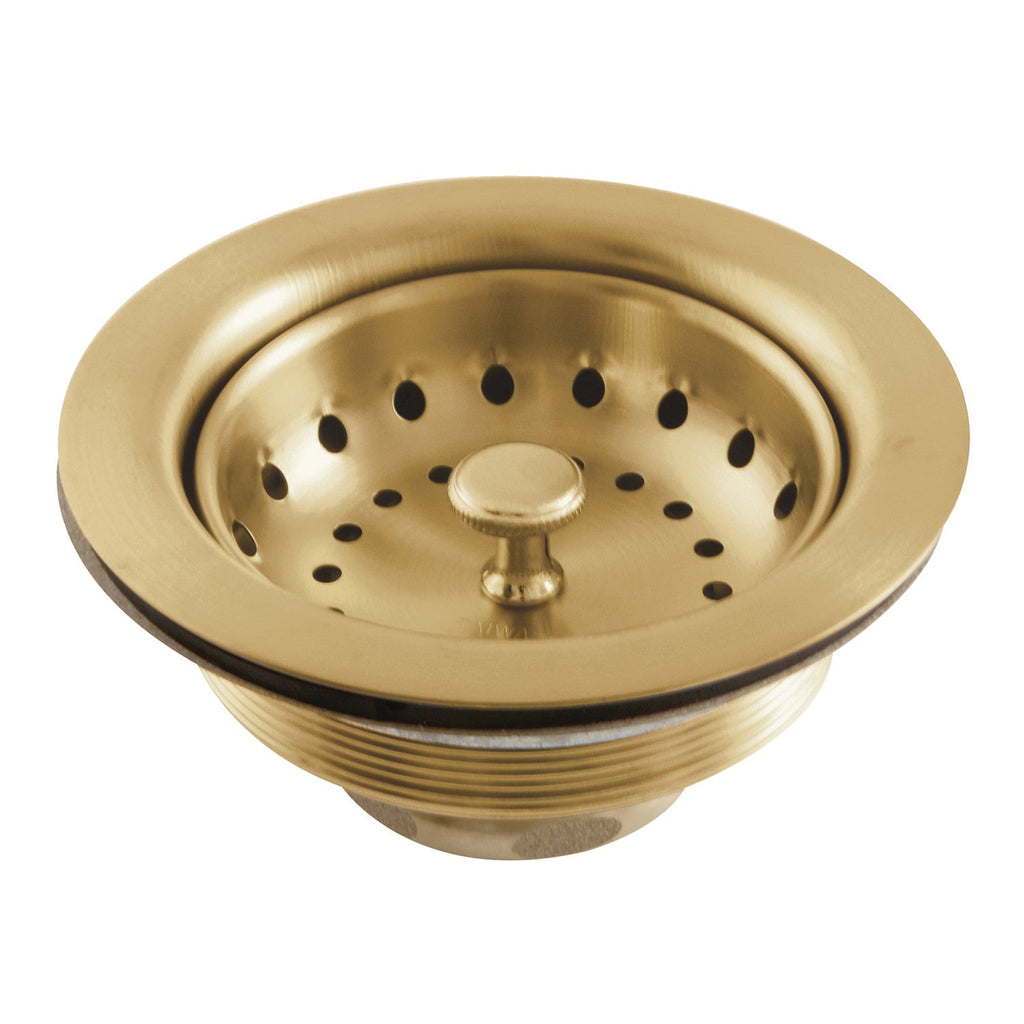 Tacoma Stainless Steel Basket Strainer with Brass Nut