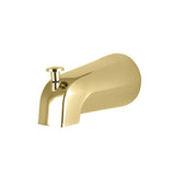 Shower Scape 5-1/4 Inch Zinc Tub Faucet Spout with Diverter