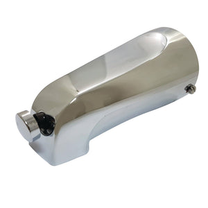 Shower Scape 5-3/16 Inch Zinc Tub Faucet Spout with Diverter, 1/2 Inch CTS