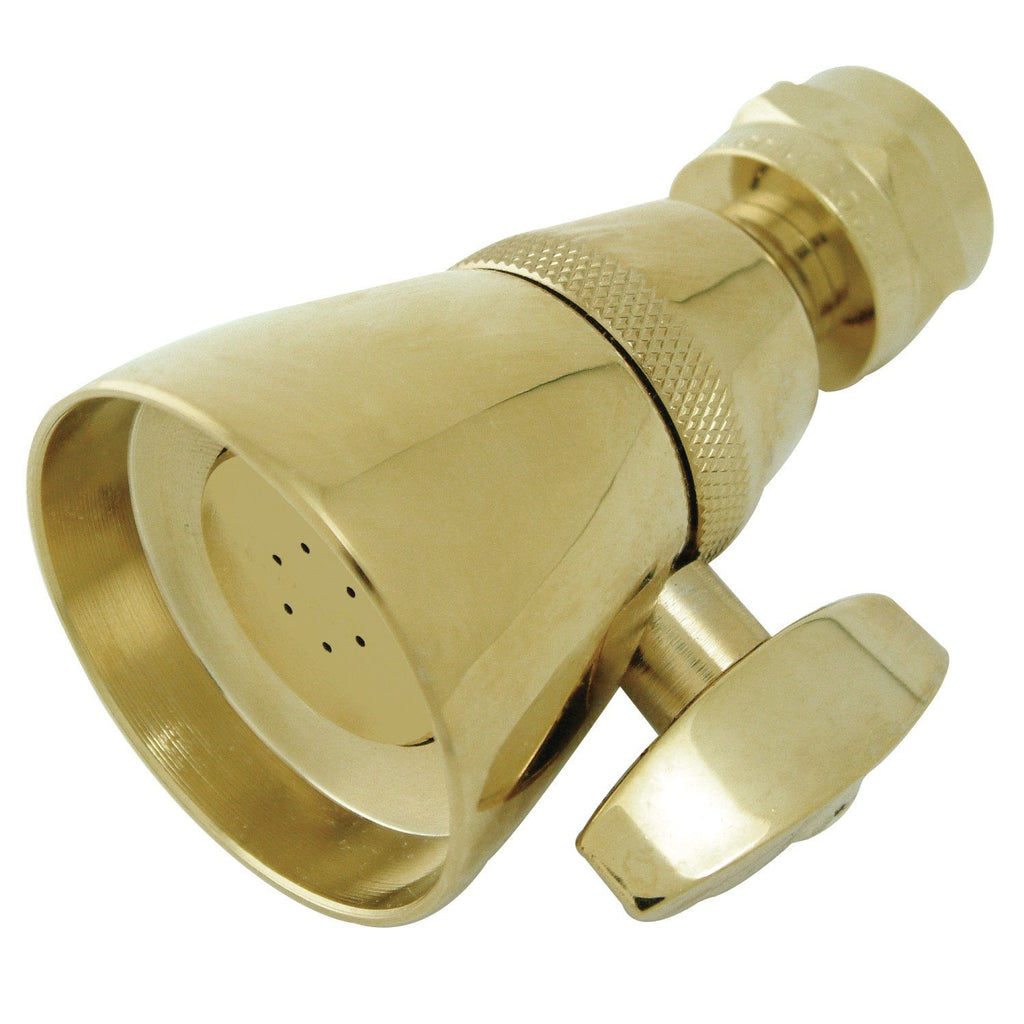 Shower Scape 1-3/4 Inch Brass Adjustable Shower Head